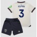 West Ham United Max Kilman #3 Bortedraktsett Barn 2025-26 Korte ermer (+ Korte bukser)